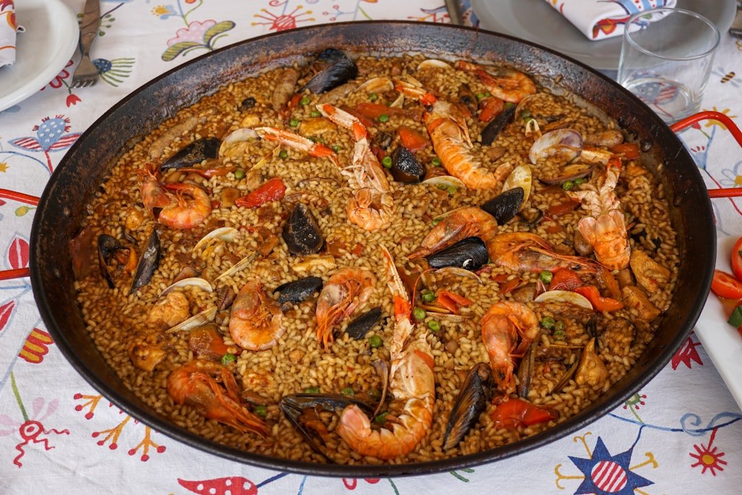 Photo Paella dish