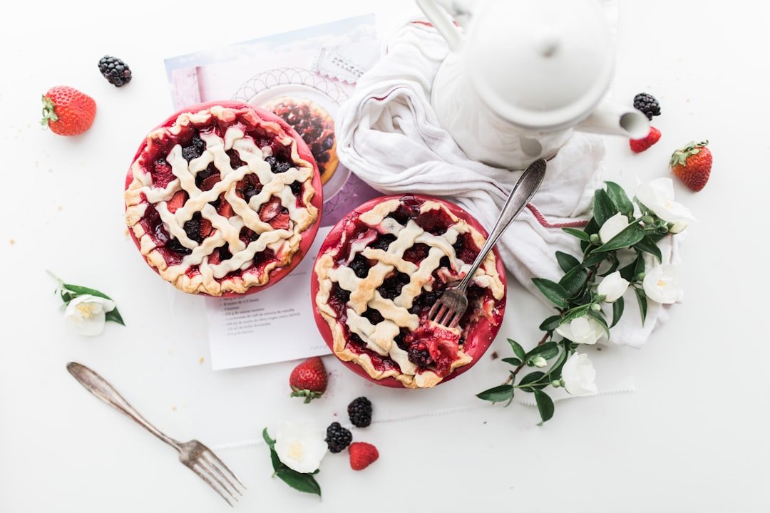 Photo Serviceberry pie